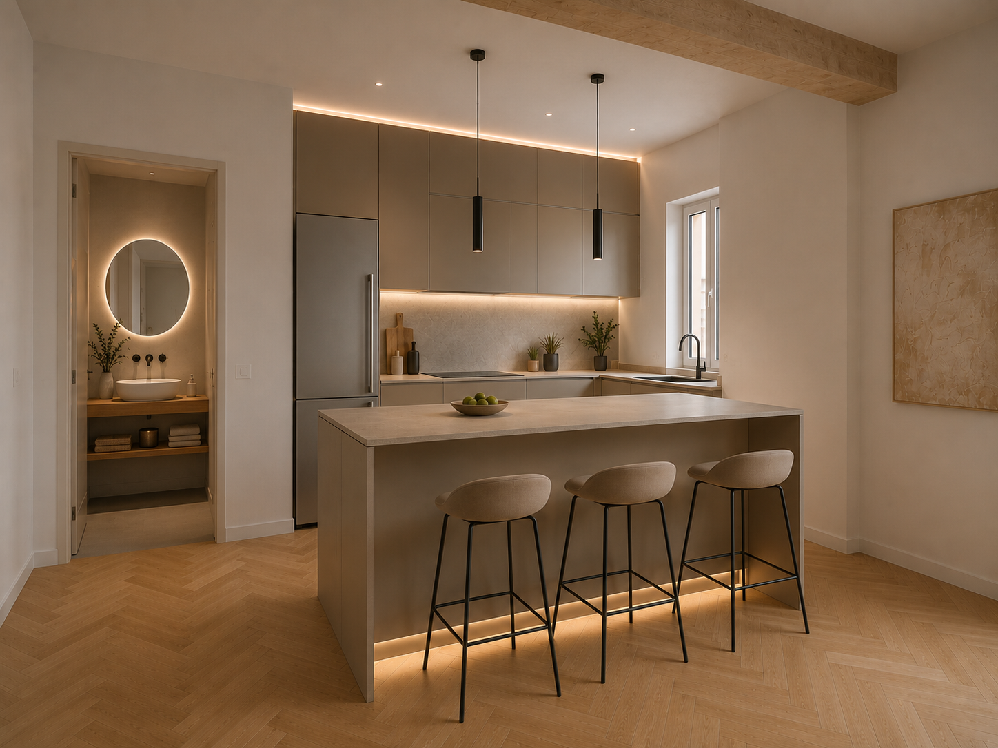 Render 1 — Via Pinaroli
