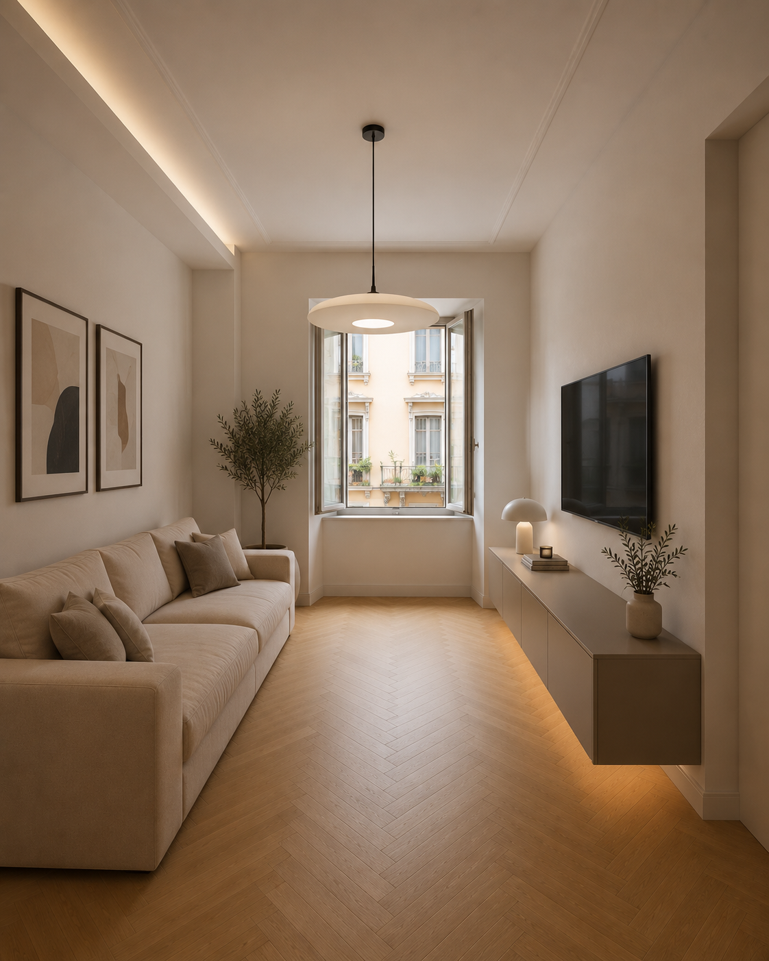 Render 2 — Via Pinaroli